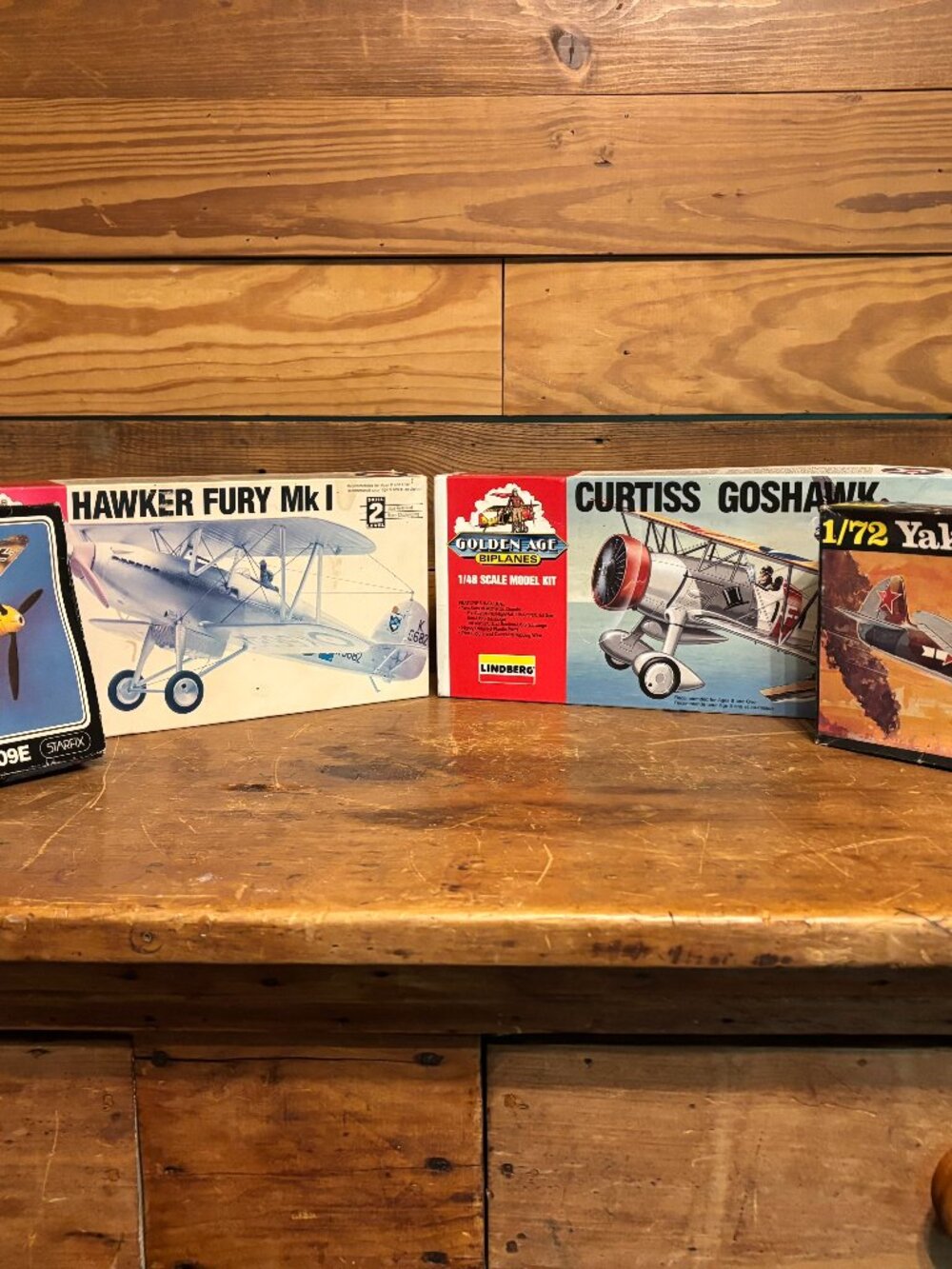 Lot of 4 Vintage Unopened Model Plane Kits